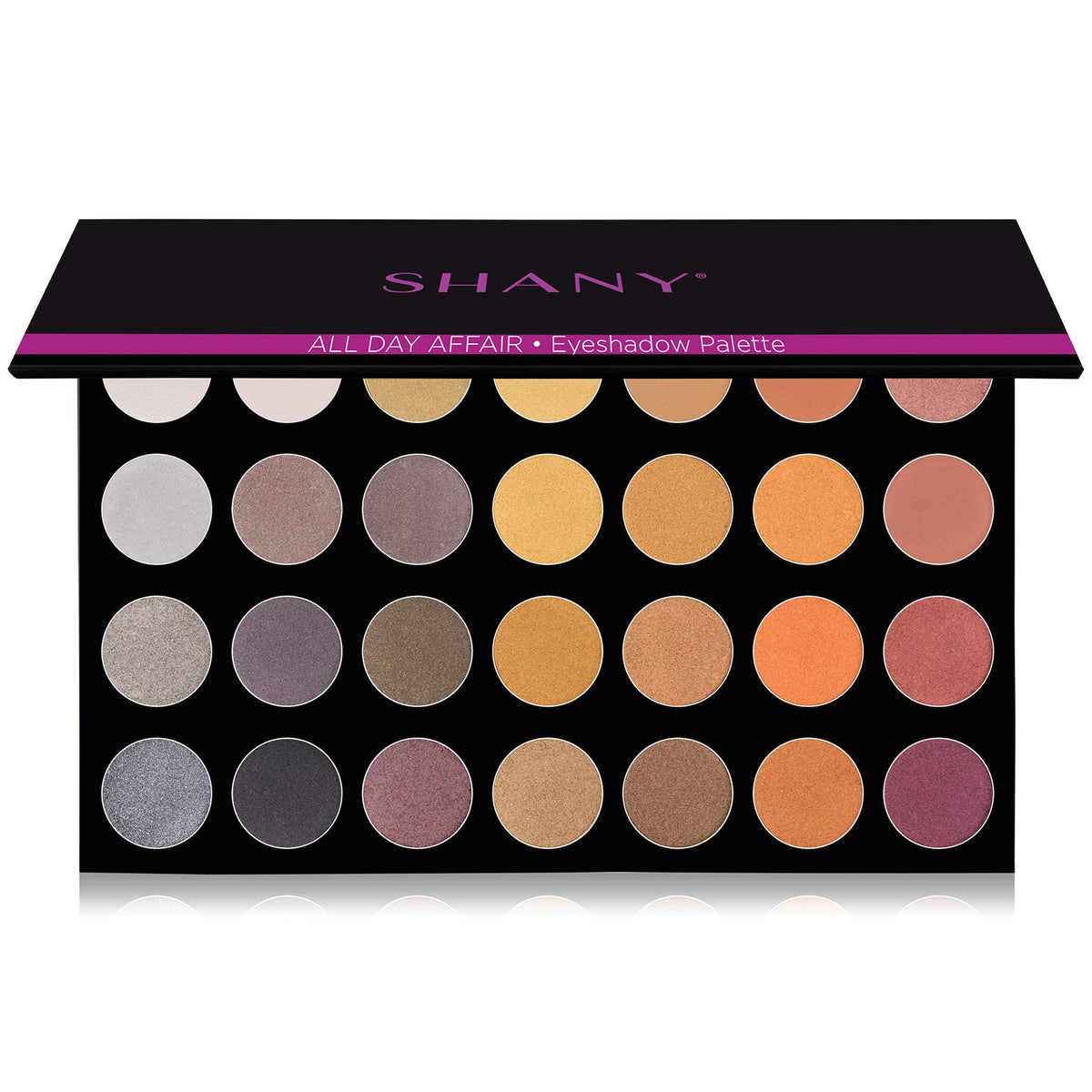 SHANY Masterpiece 28 Colors Eye shadow Bronzer Palette/Refill - "ALL DAY AFFAIR "