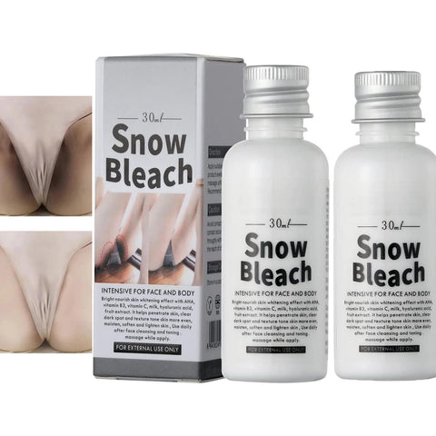 Crema Blanqueadora para Partes Intimas, Crema para Las Manchas de La Cara, Crema para Aclarar las Axilas Y Partes Intimas, Leche Con Colageno Crema Aclarante, 30 ml / 1.0 Fl Oz