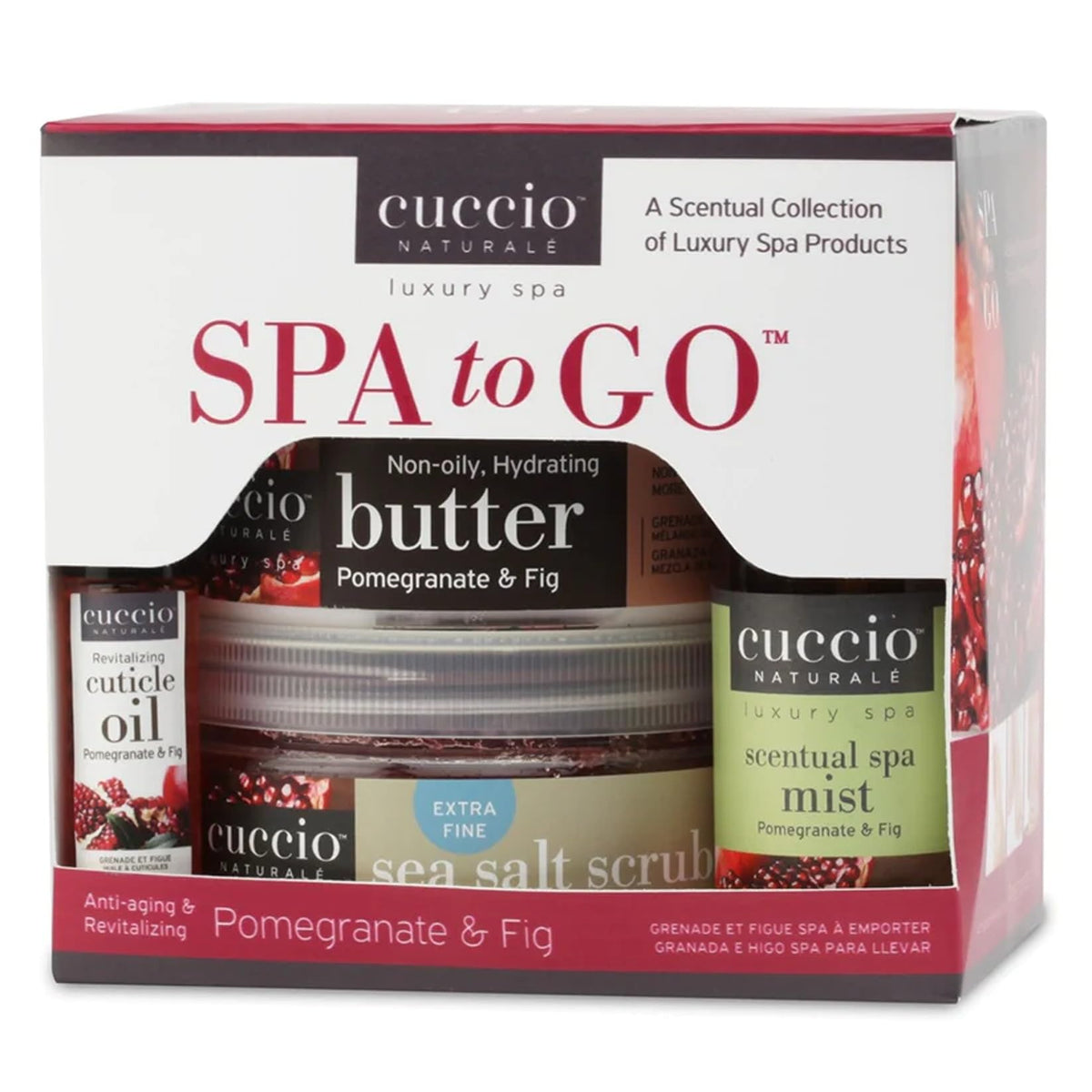 Pomegranate & Fig Spa To Go Kit