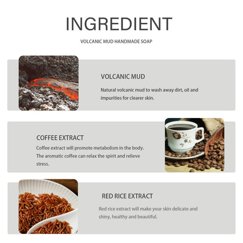 Generic Ballboyz Face Soap, Natural Volcanic Mud Soap, Black Soap Bar with Bubble Net for Men Women Teens Facical and Body Wash?2.1oz | 60g?