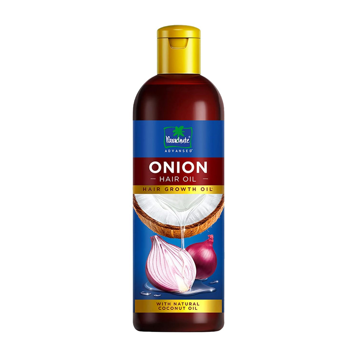 Parachute Advansed Onion Hair Oil for Hair Growth and Hair Fall Control With Natural Coconut Oil & Vitamin E 200ml