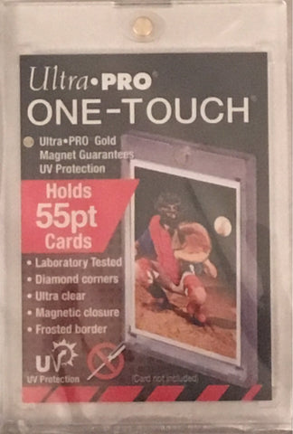 1 (One) 55pt Ultra Pro One-Touch Magnet Card Holder for Thicker Baseball and other Trading Cards