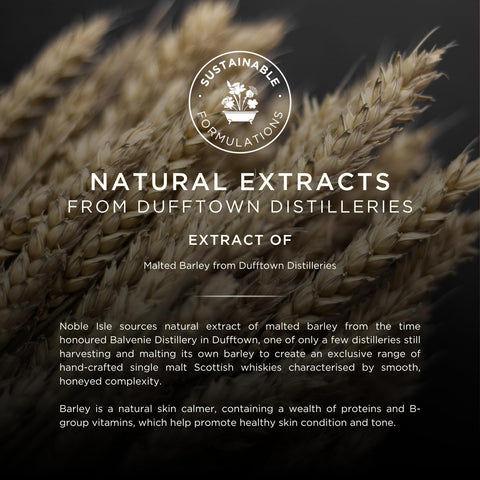 Noble Isle Hand Moisturiser - Luxury Hand Lotion Refill - Anti-age Hand Cream with 96% Natural Ingredients - Made in the UK - 1L Refill Pack (1 Litre, Whisky & Water)