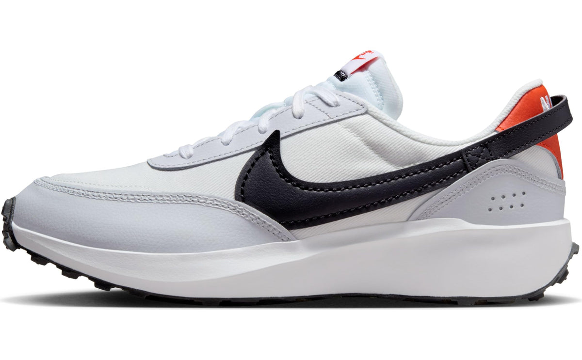 Nike Mens Waffle Debut, Summit White/Black-Picante Red, 9.5 M US
