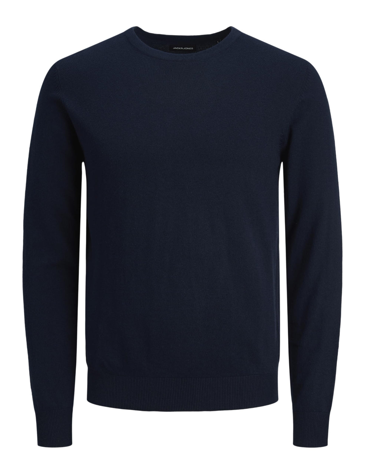 JACK&JONES Men's JJEEMIL Knit Crew Neck NOOS, Navy Blazer, M EU