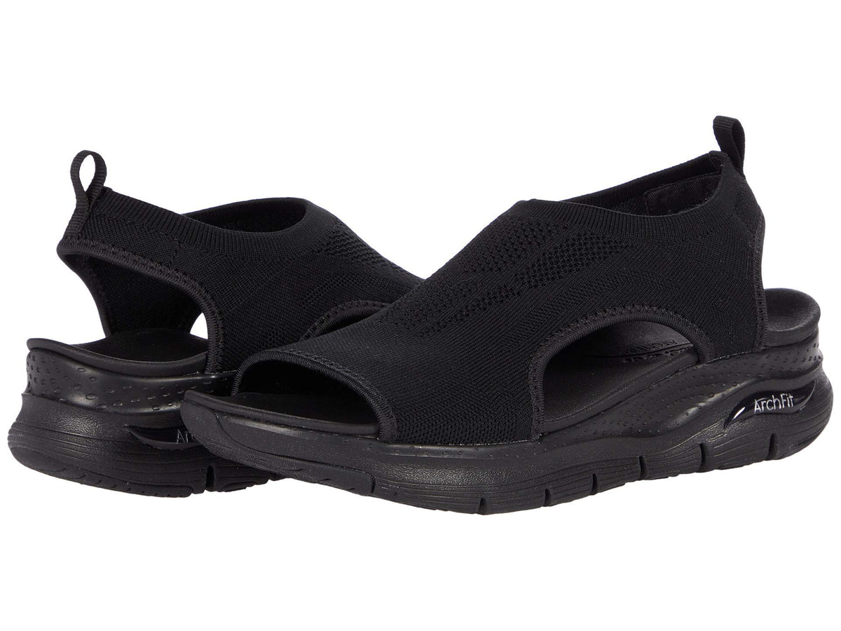 Skechers Arch Fit - City Catch Black/Black 9 B (M)
