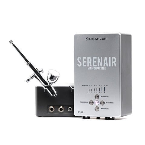 Gaahleri Airbrush Kit, Ambition Series GTS-06, Airbrush & Air Compressor with Air Control