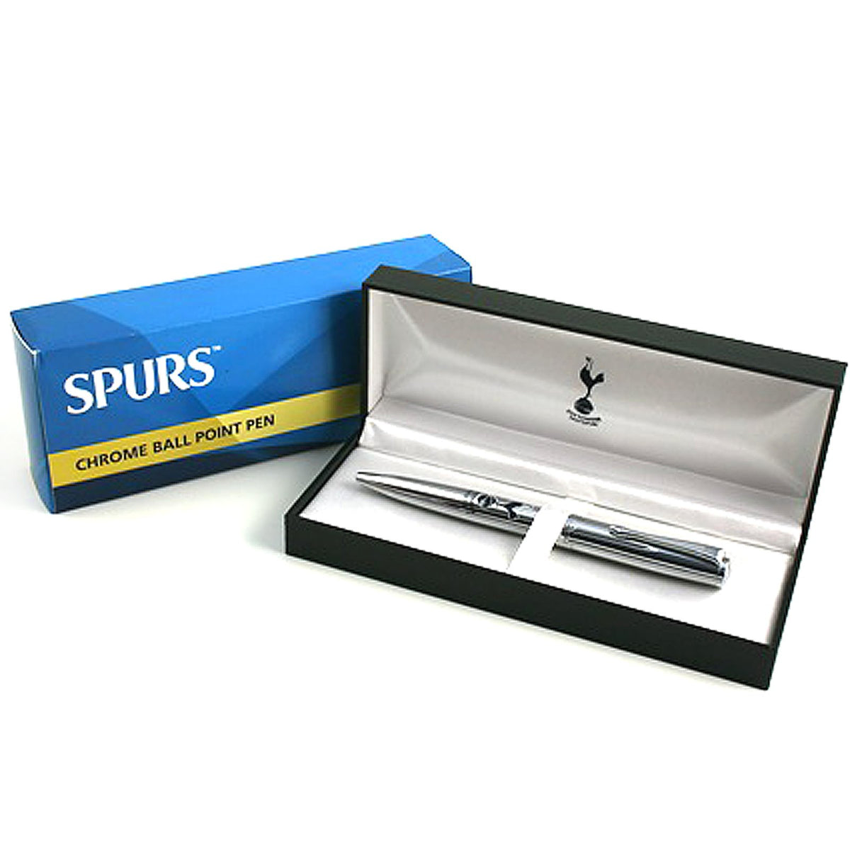 Tottenham Chrome Ball Point Pen - Multi-Colour