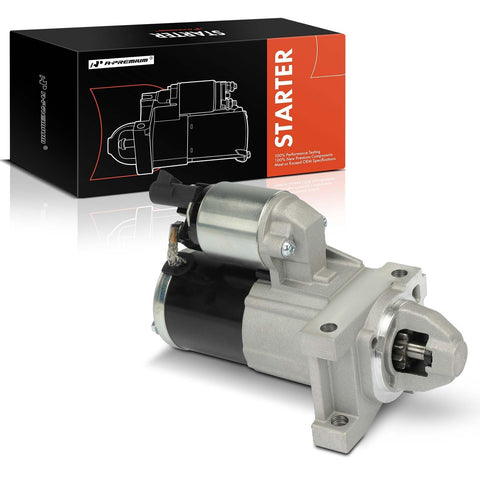 A-Premium Starter Motor Compatible with Chevrolet Camaro 2010-2015, Caprice 2011-2013, 6.0L 6.2L, 12V 1.4KW 10-Teeth Clockwise, Replace# M000T37371, M0T35574