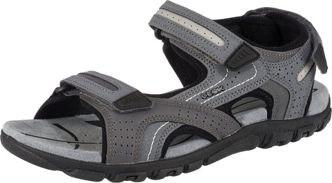 Geox Mens Uomo Strada Sandals, Stone Lt Grey, 10 UK