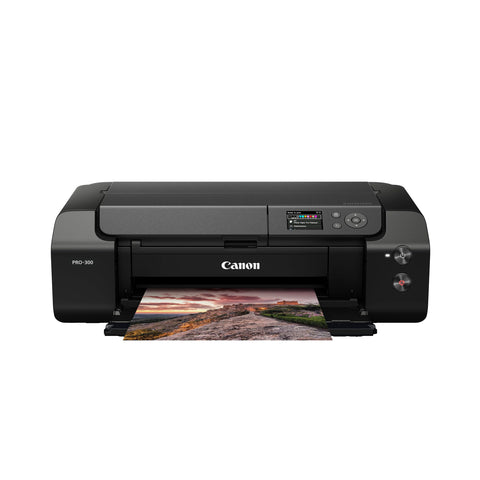 Canon imagePROGRAF PRO-300 A3 Plus Colour Photo Wireless Printer - 10-Pigment Based Ink Technology - Borderless Printing - WiFi & Ethernet Connectivity - Professional Photo Print