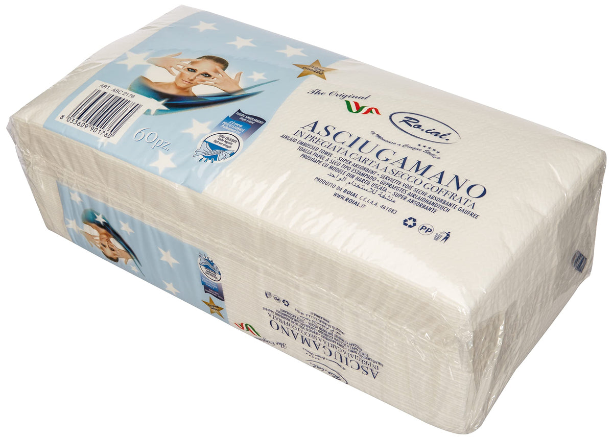 roial 1 Pack of 60 Pieces, White, 1 Unit, 1