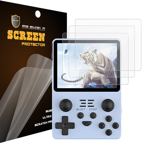 Mr.Shield [3-PACK] Screen Protector For Powkiddy RGB20S Handheld Arcade Anti-Glare [Matte] Screen Protector (PET Material)