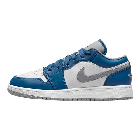 Nike Jordan 1 Low Grade School True Blue/Cement Grey-White 553560-412 6.5Y