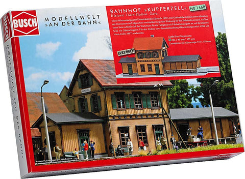 Busch 1468 Historic Train Station HO Structure Scale Model Structure