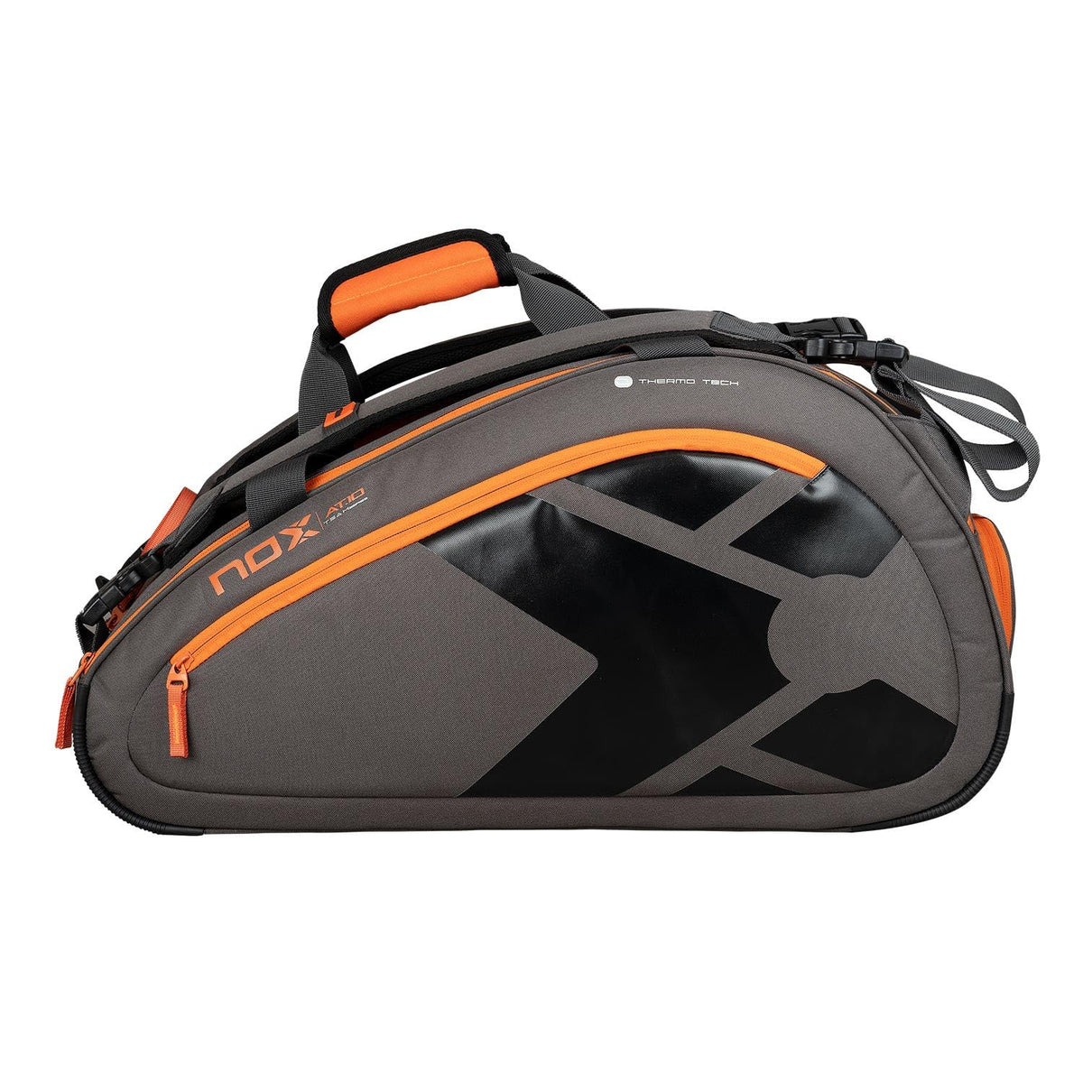 NOX Racket Bag At10 Team Grey Orange Bpat10tegror