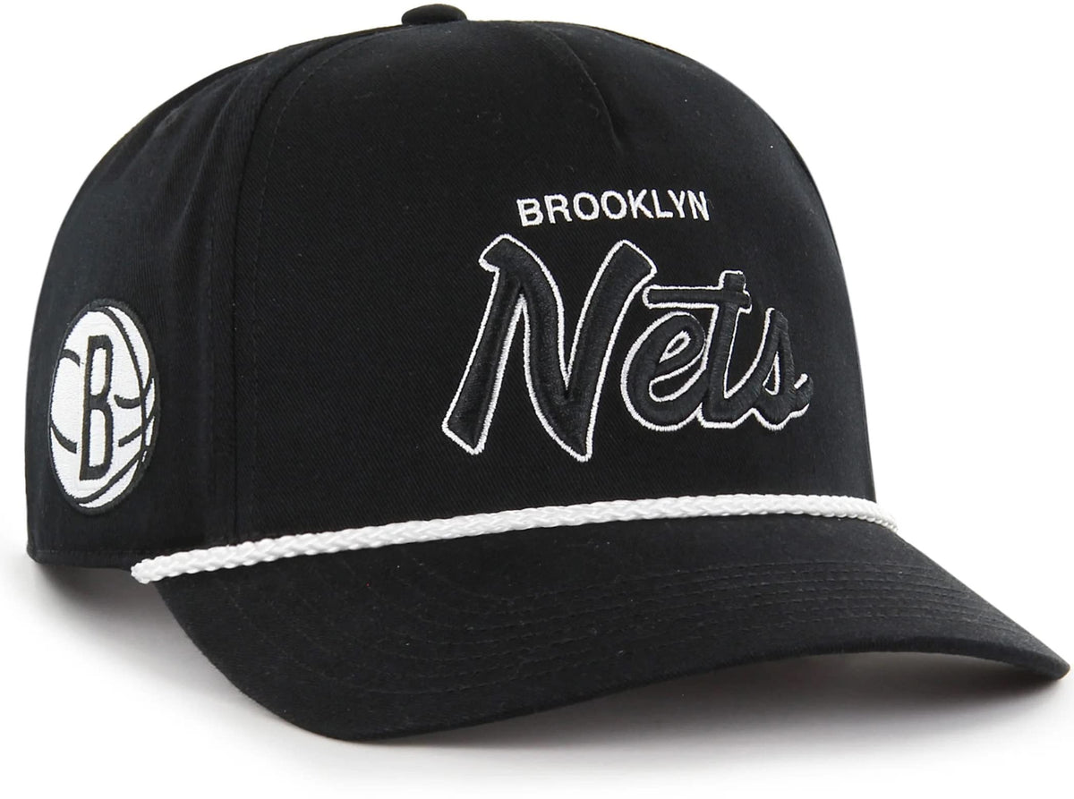 BROOKLYN NETS OVERHAND SCRIPT '47 MVP DV OSF / BLACK / A