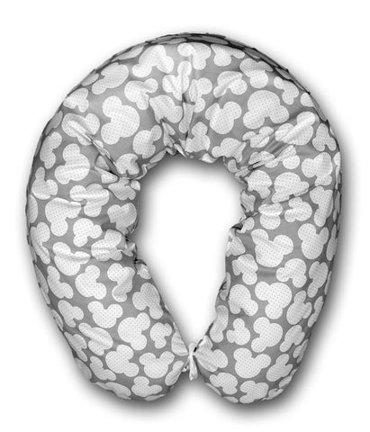 Rawstyle XXL (Light Gray + Mickey White) Baby Run Cushion Long Body Pillow Cover for Breastfeeding Pillow 170ÃƒÆ’Ã†â€™Ãƒâ€ Ã¢â‚¬â„¢ÃƒÆ’Ã‚Â¢ÃƒÂ¢Ã¢â‚¬Å¡Ã‚Â¬Ãƒâ€¦Ã‚Â¡ÃƒÆ’Ã†â€™ÃƒÂ¢Ã¢â€šÂ¬Ã…Â¡ÃƒÆ’Ã¢â‚¬Å¡Ãƒâ€šÃ‚Â cm