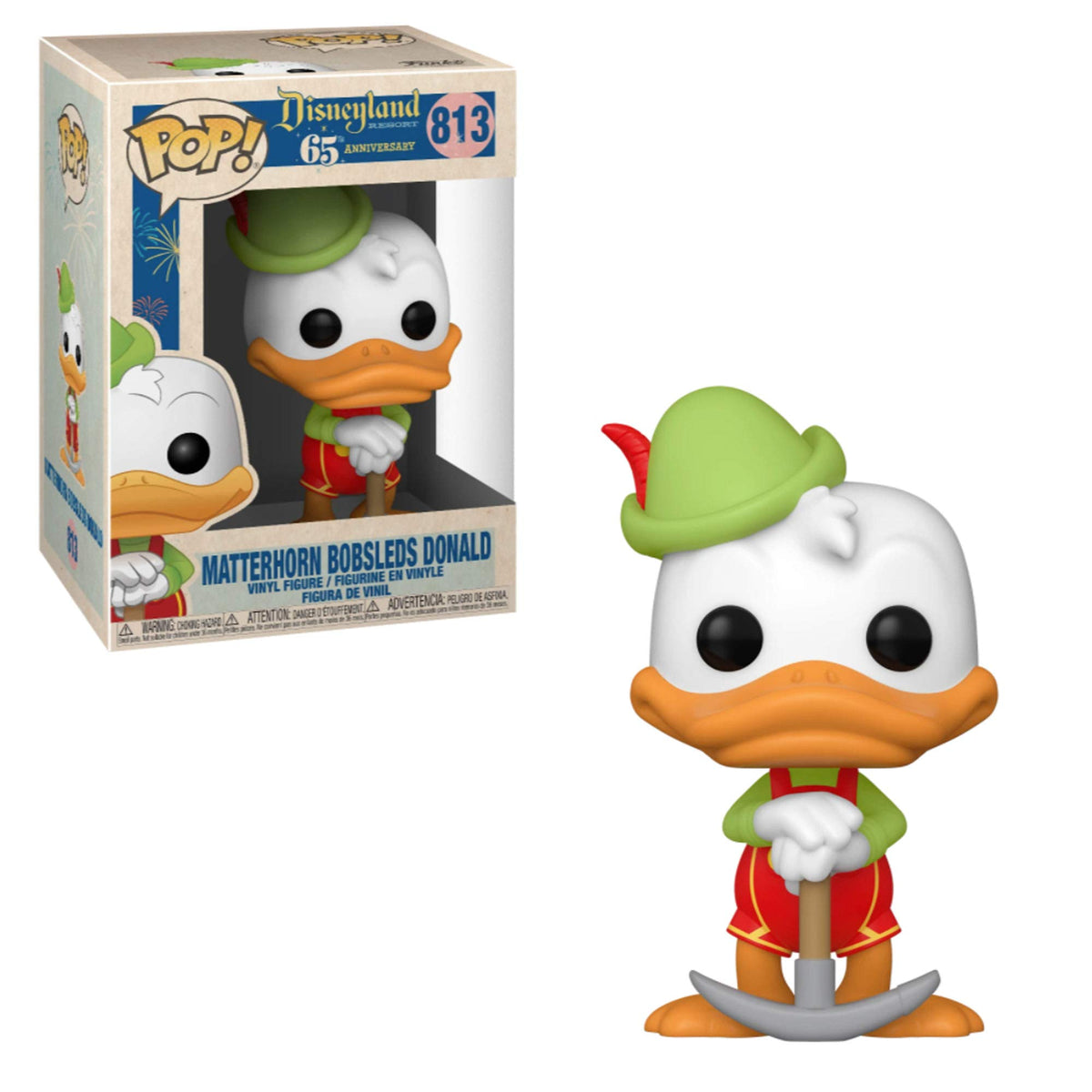 Funko Pop! Disney: Disney 65th - Donald in Lederhosen, 3.75 inches (50375)