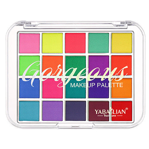 Face Painting Kit,20 Colors Rainbow Body Paint For Girls Boys,Water Based Body Face Paints, Safe & Non-Toxic Face And Body Paint For Halloween,World Cup, Carnival Party Make Up Kit