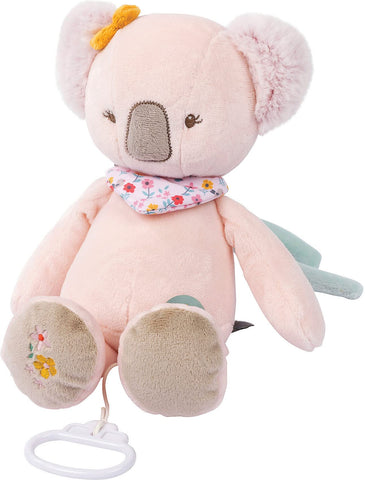 Nattou Musical Soft Toy, Iris The Koala,"La-Le-Lu" Melody, 30 x 14 x 9 cm, Iris and Lali, Pink, 631051