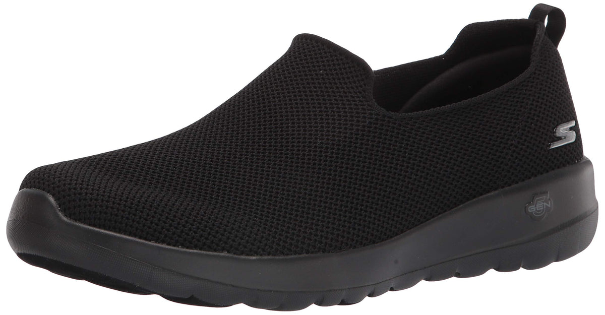 Skechers womens Walking Sneaker, Black, 6 US