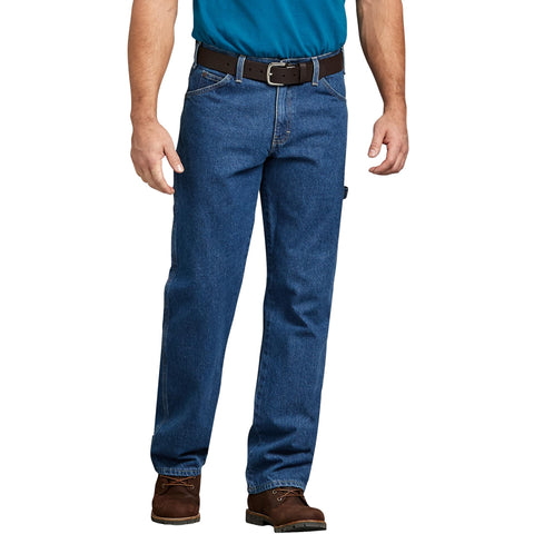 Dickies Men's relaxed jeans, Stone Washed, 30W 30L UK