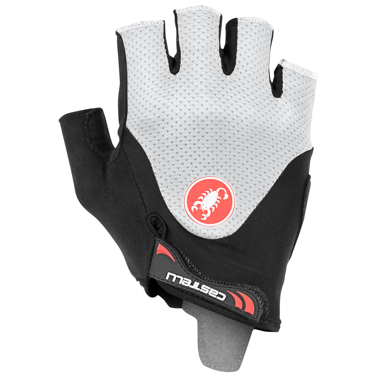 Castelli Men's Arenberg Gel 2 Glove for Road and Gravel Biking l Cycling - Black/Ivory - X-Small