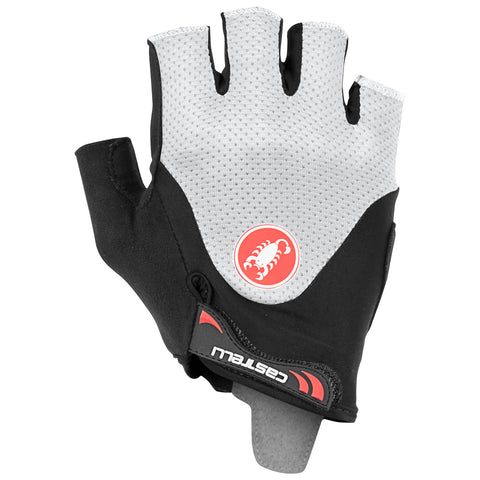 Castelli Men's Arenberg Gel 2 Glove for Road and Gravel Biking l Cycling - Black/Ivory - X-Small