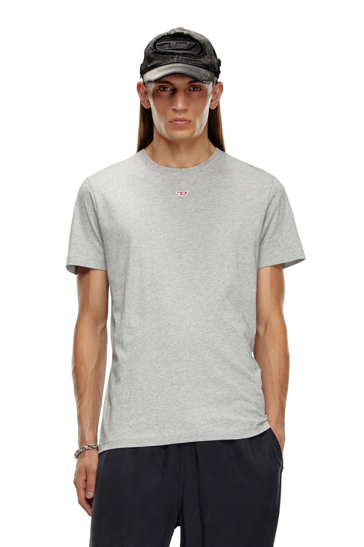 Diesel_T-DIEGOR-D Maglietta_Shirt_Gray_L