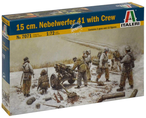 Italeri 15cm Nebelwerfer 41 Kit with Crew
