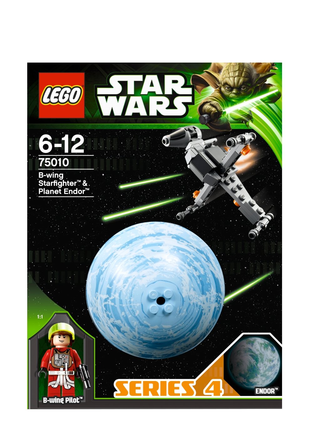 Lego Star Wars B-wing Starfighter & Endor 75010