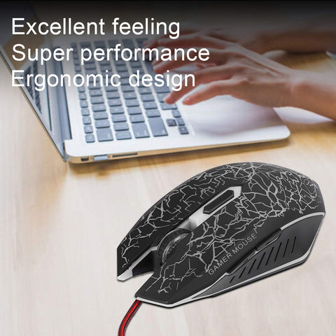 Mice Gamer Wired A70 Mouse Backlight Cool for Play Game USB, A70 Gaming Mice (A70)
