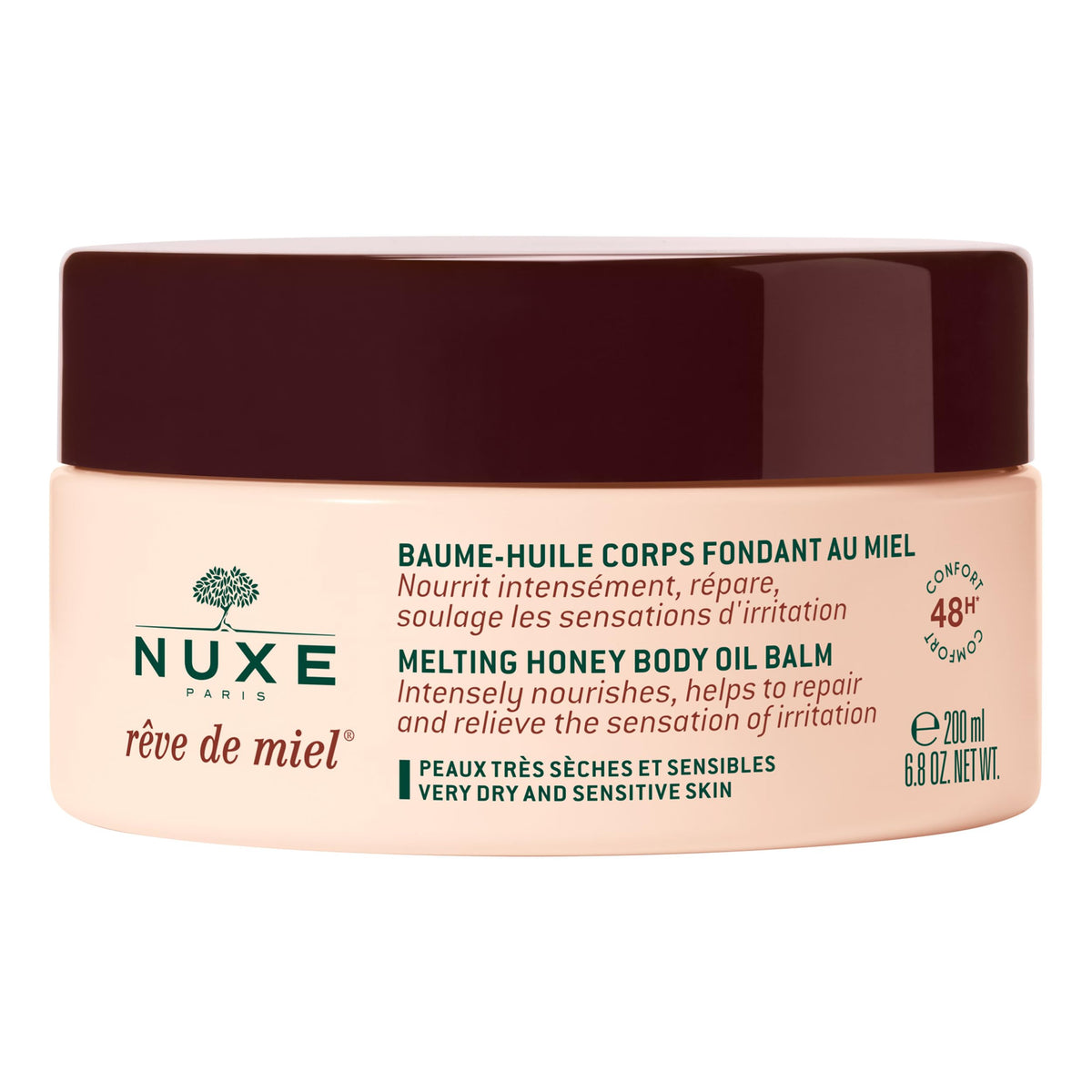 Nuxe - Reve de Miel Body Oil Balm 200 ml Black