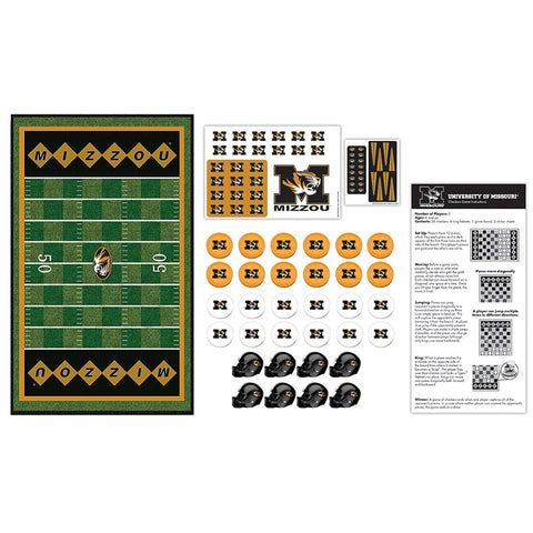 MasterPieces Family Game - NCAA Missouri Tigers Checkers - Officially Licensed Board Game for Kids & Adults