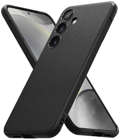 Ringke Onyx Case Compatible with Samsung Galaxy S24 Plus Case (2024), [Firm Grip] Non-Slip Anti-Fingerprint Phone Case, Rugged Shockproof Cover for Galaxy S24 Plus - Black