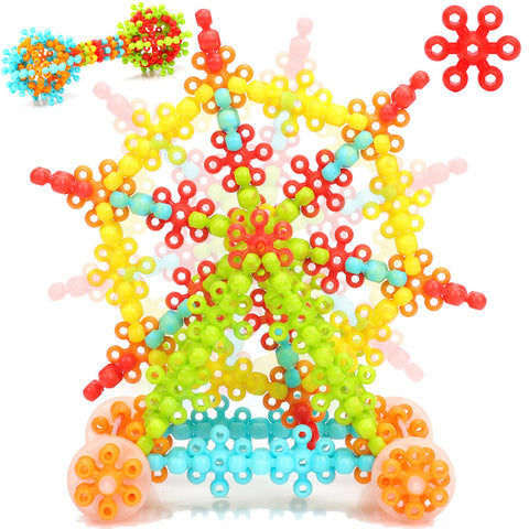 COUOMOXA Building Blocks STEM Toy: Interactive Educational Playset for Creative Learning - Perfect for Boys & Girls Ages 3+