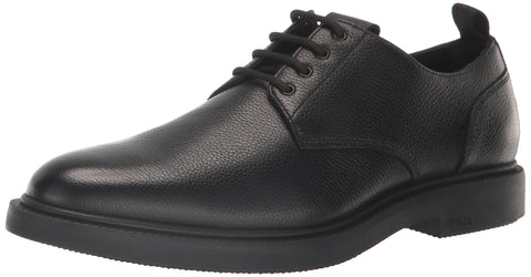 BOSS Larry Grain Leather Derby Dress Shoe Black Oil