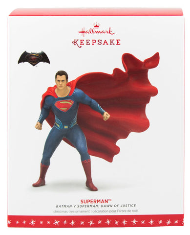Hallmark Batman V. Superman Dawn of Justice Superman Keepsake Ornament