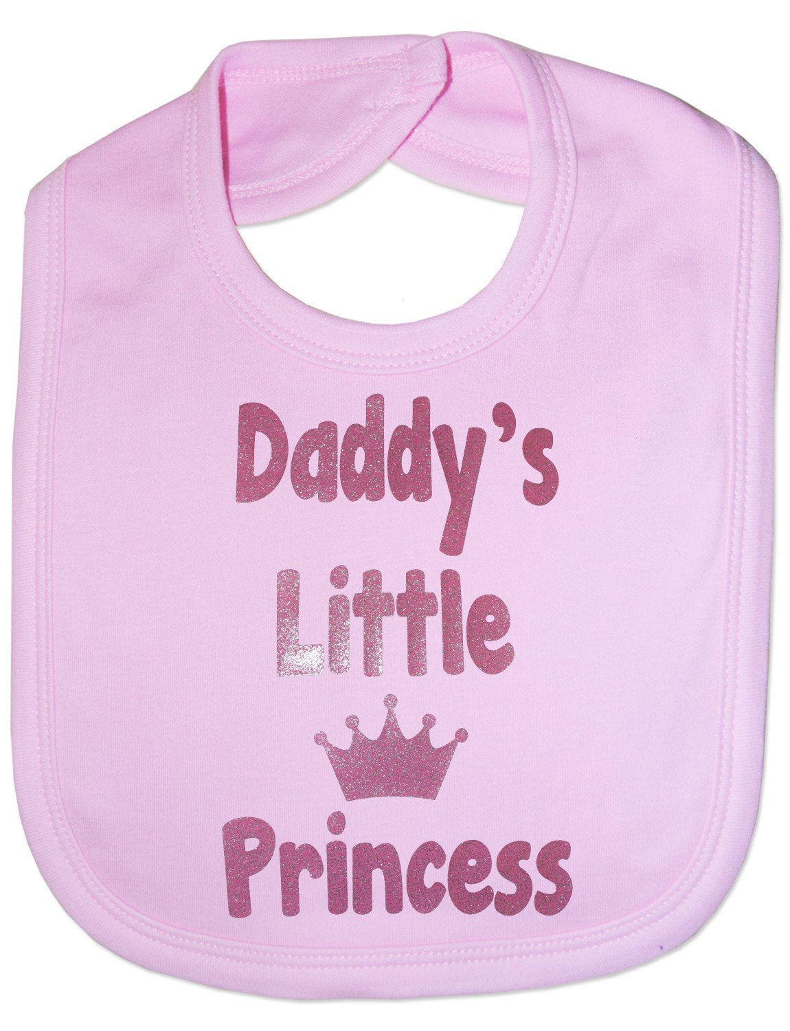 Daddys Little Princess - Funny Baby/Toddler/Newborn Bibs - pink