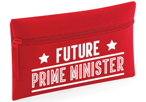Hippowarehouse Future Prime Minister Printed Pencil Case Desk Organiser College School University 21x14cm 0.5 litres