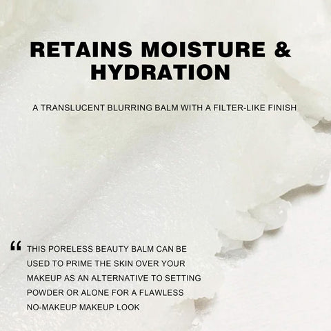 Beauty Poreless Setting Powder, Two Color Cream Translucent Lightweight Oil Control No Sebum Loose Face Powder,Waterproof&Long-Lasting Natural Matte Primer,Makes Skin Downy