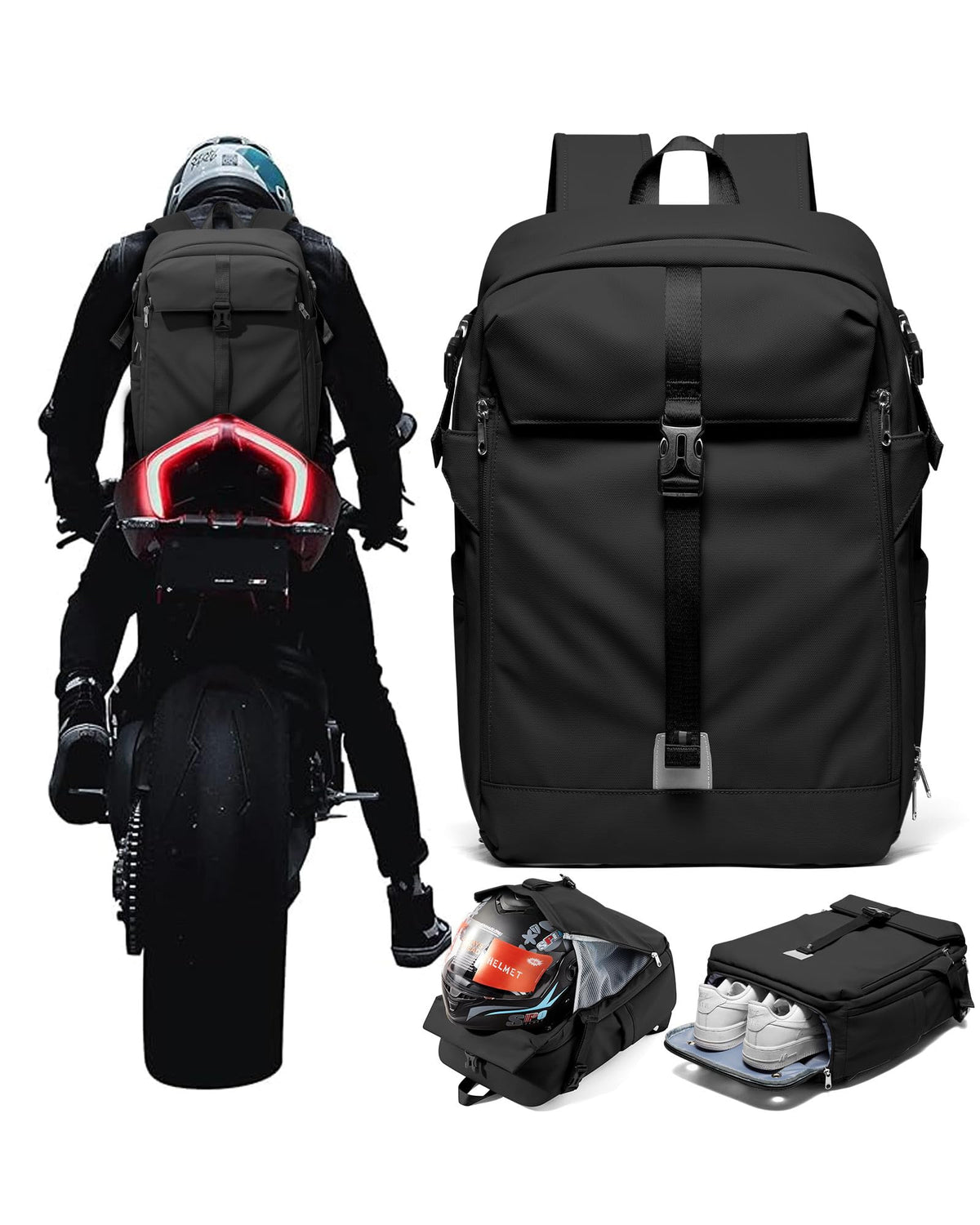Bell Pit Boss Open-Face Motorcycle Helmet (Solid Matte Black, XXX-Large)