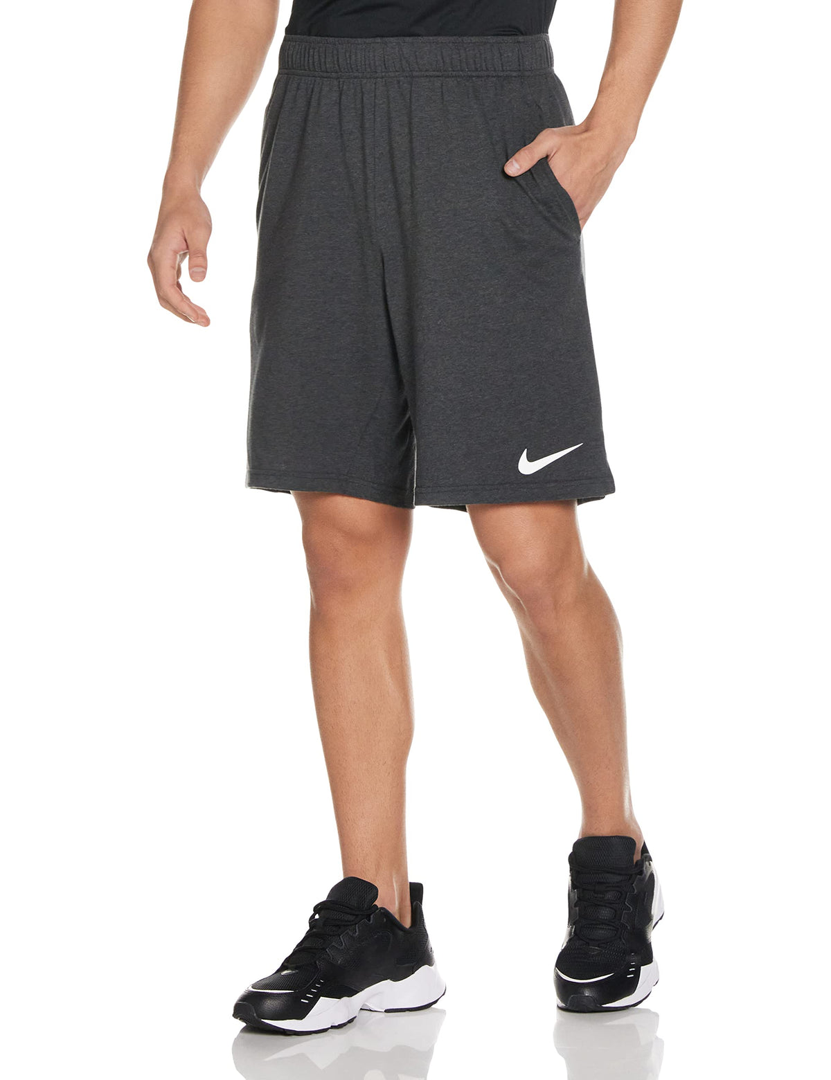 Nike Mens Fitness Training Shorts Black M
