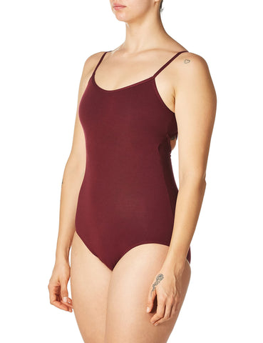 Capezio womens Classic V-neck Camisole athletic leotards, Burgundy, X-Small US