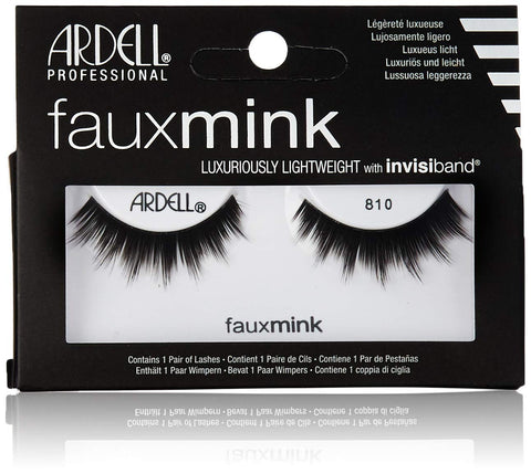 Ardell Faux Mink #810 Black Lashes (6 Pack)