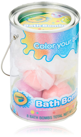 Crayola Bath Bombs Bucket 8 Count (2 Pack)