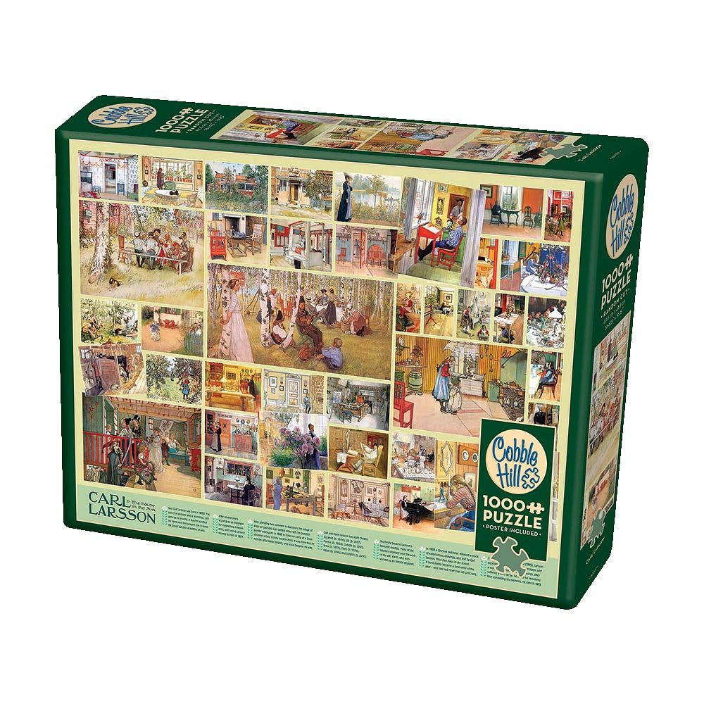 Cobble Hill 1000 Piece Puzzle - Carl Larsson - Sample Poster Included