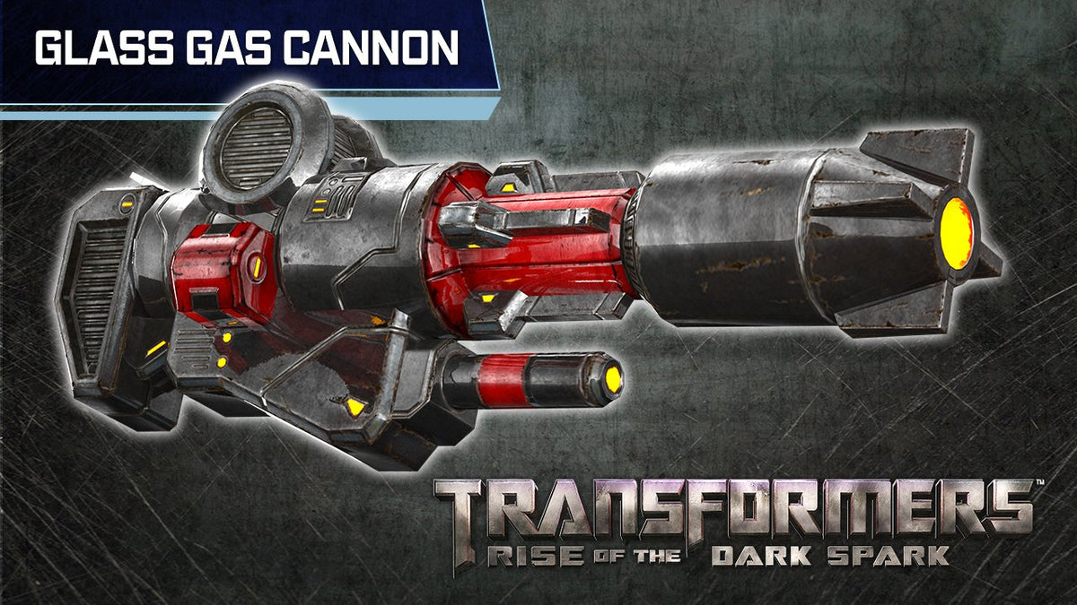 TRANSFORMERS: Rise of the Dark Spark - Glass Gas Cannon Weapon [Online Game Code]