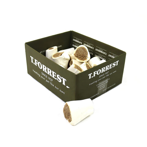 British 3" Chicken Filled Bone x15 For Dogs, 100% Natural Treats, Long Lasting Chew